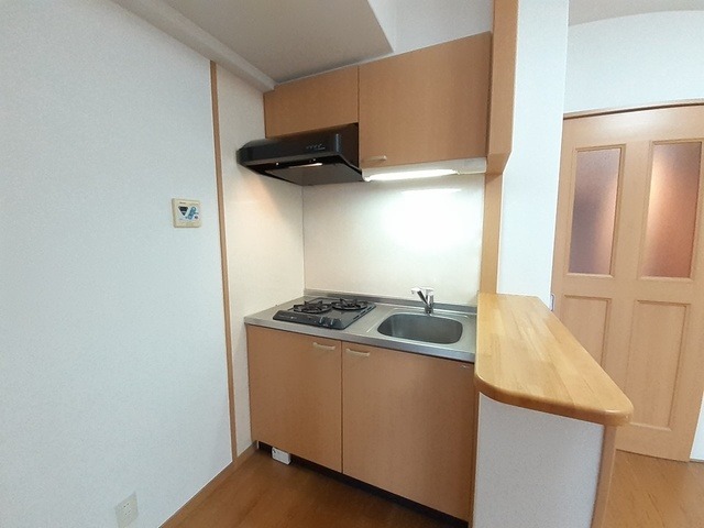 2口コンロで気分ノリノリ。