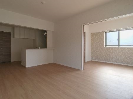 開放感のあるリビングです