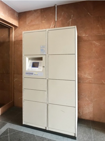 宅配ボックス付きで荷物の受取が楽々です