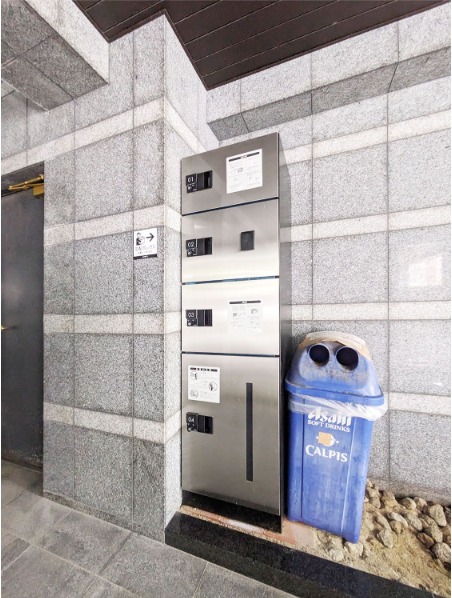 宅配ボックス付きで荷物の受取が楽々です