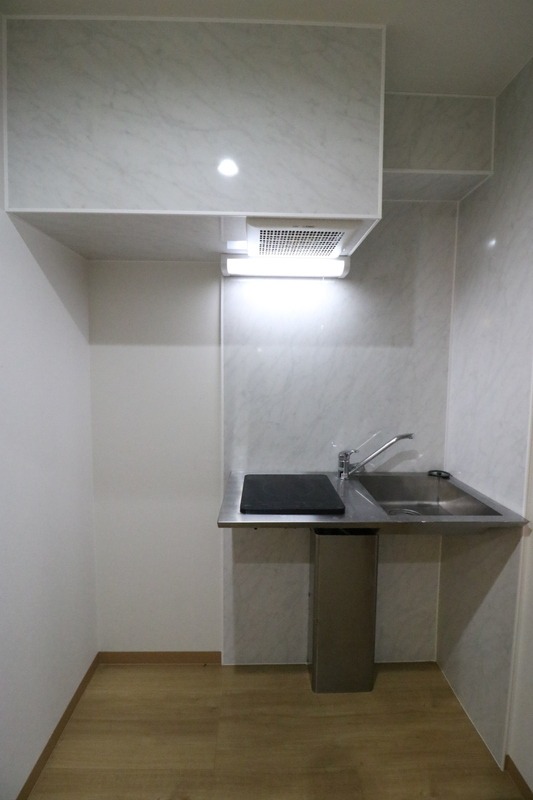 調理スペースがしっかり確保できております