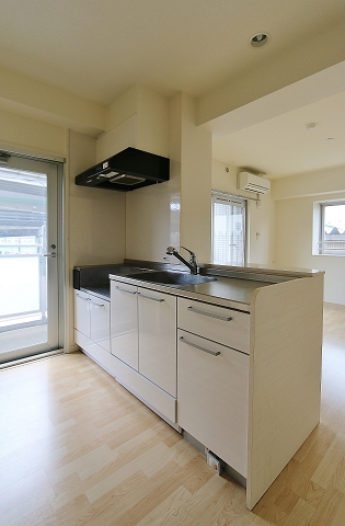 カウンターキッチンになってます