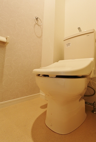 清潔感あるトイレです