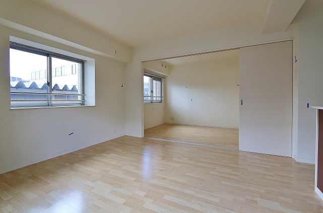 寝室の扉を開ければ開放感アップです