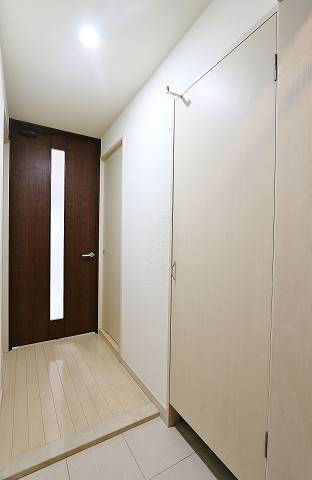 清潔感のある玄関です