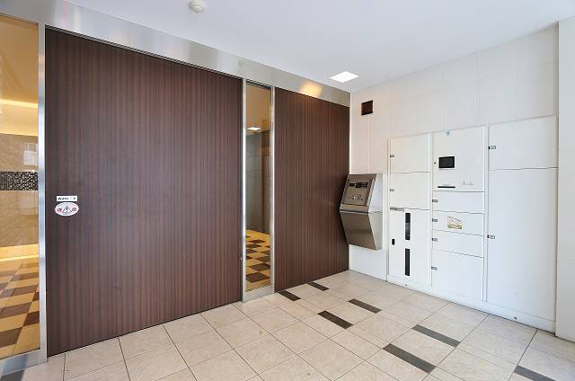 オートロックで安心です