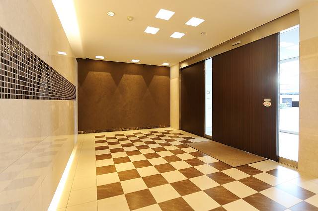 おしゃれなエントランスです