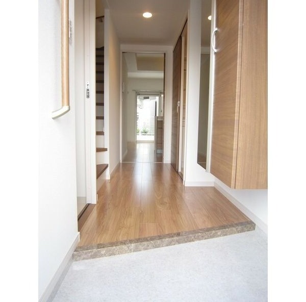 解放感ある玄関ですね