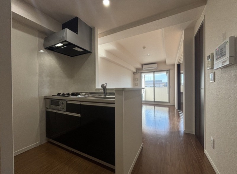 開放感あるカウンターキッチンです