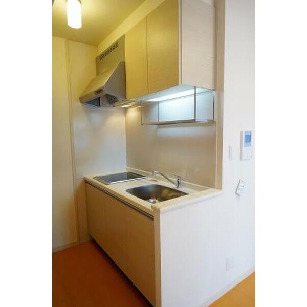 作業スペースがあり料理がはかどるキッチンです