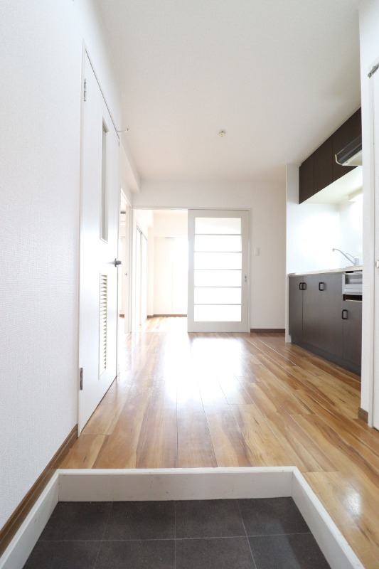 開放感のある玄関ですね