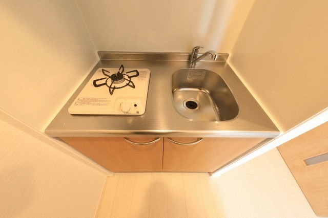 嬉しいコンロ付きです