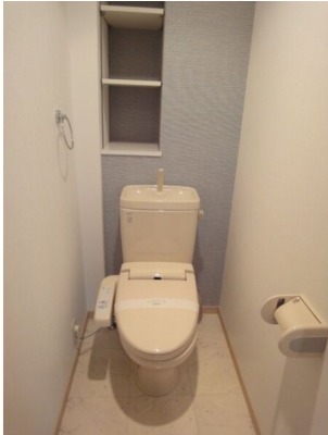 温水洗浄便座付きです