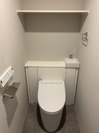 嬉しい温水洗浄便座付きです