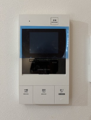 モニタ付きで来客時も安心