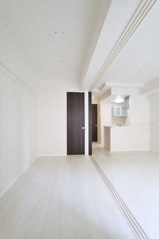 ベッドを置いてもスペース余ります