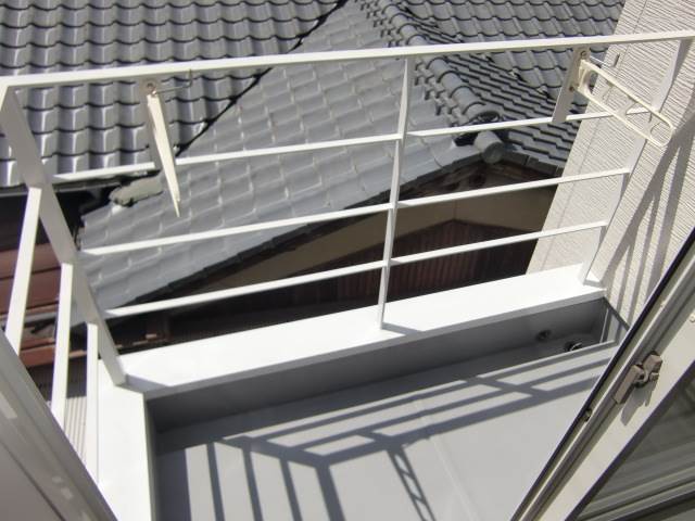 日当たりのよいバルコニーです