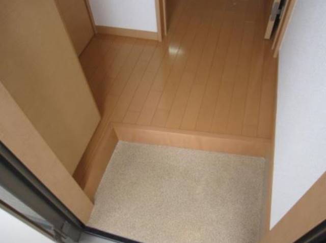 玄関の眺めです。