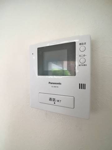 TVモニター付きインターホンでセキュリティも安心