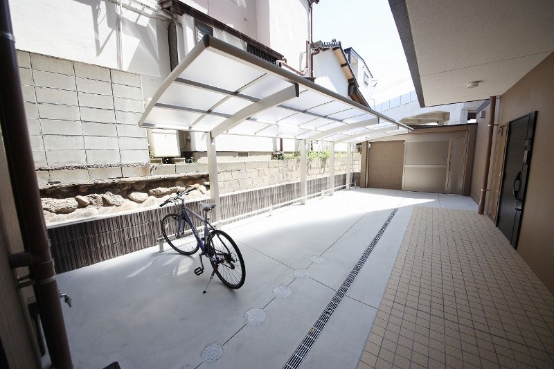 駐輪場もあります