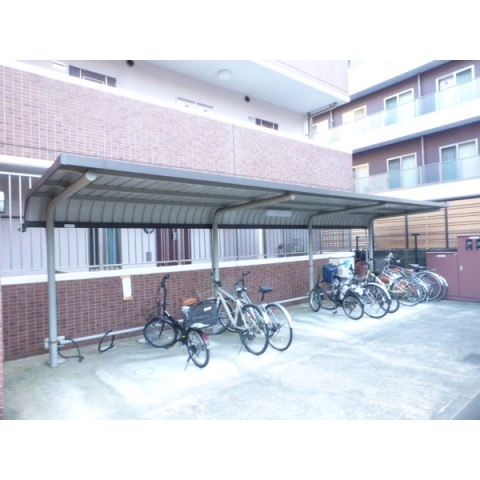 駐輪場もあります