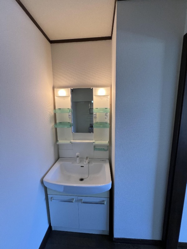 朝の支度はこちらです。