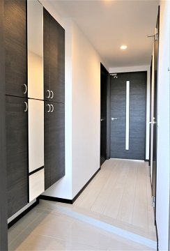 解放感ある玄関ですね