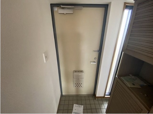 清潔感のある玄関ですね