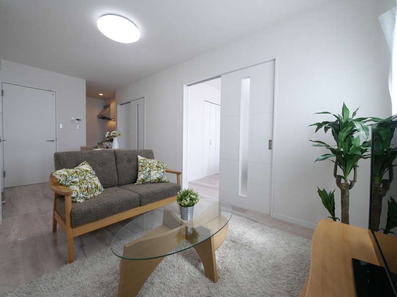 白基調できれいなお部屋ですね(^^)/