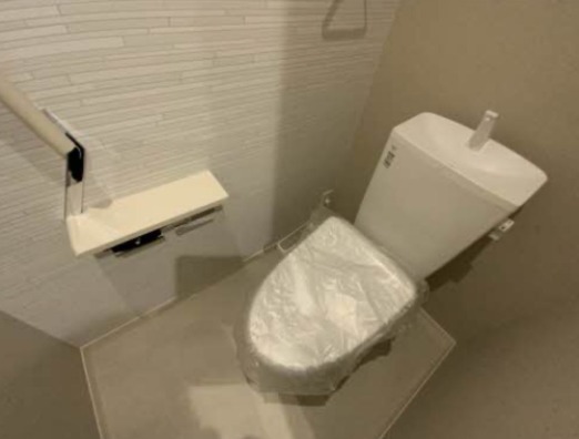 温水洗浄便座付きです