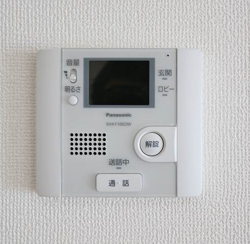 安心のモニターホン付きです