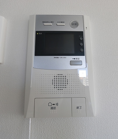 モニターフォンで安心。