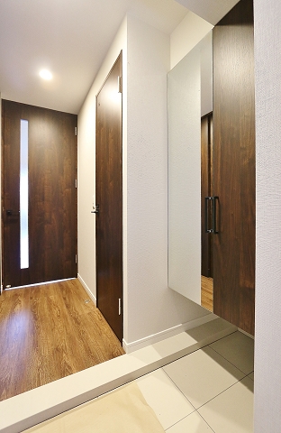 オシャレな玄関です