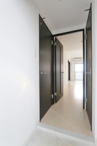 開放感のある玄関ですね