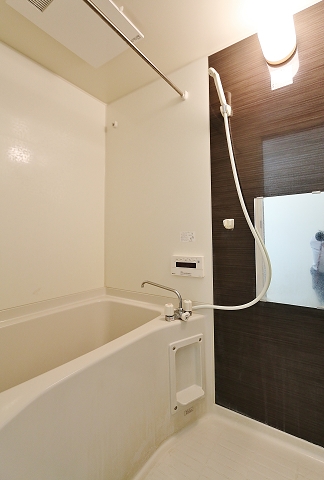 茶色のクロスがオシャレですね