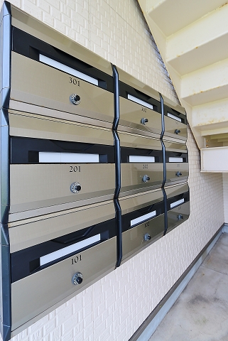 集合ポストもしっかり整備されております