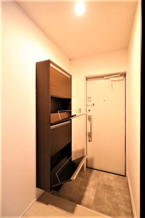 玄関収納もばっちりです