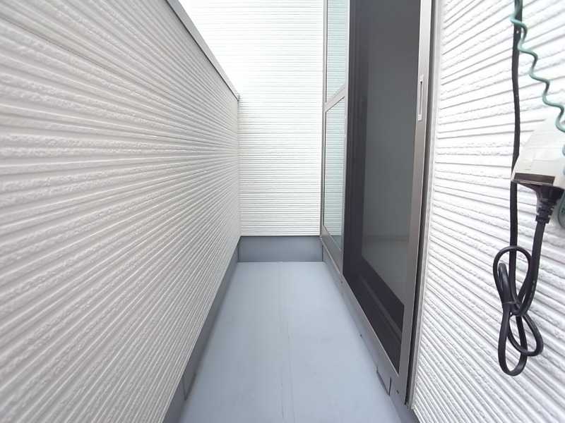 洗濯物はこちらで。