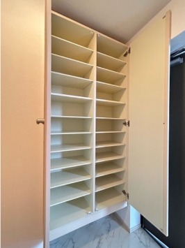 靴箱も大きいです