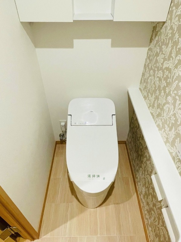 嬉しい温水洗浄便座機能付き