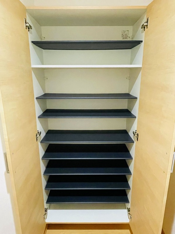 たくさんの靴が収納可能です