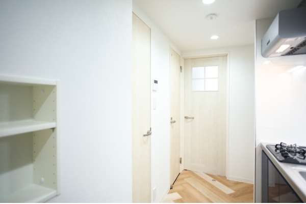 開放感のある玄関ですね