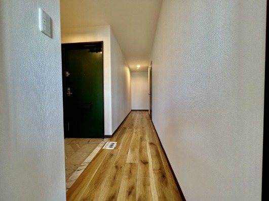 開放感のある玄関ですね