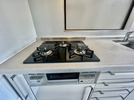 グリル付きで女性に大人気ですね