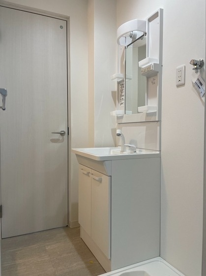 朝の支度はこちらです。