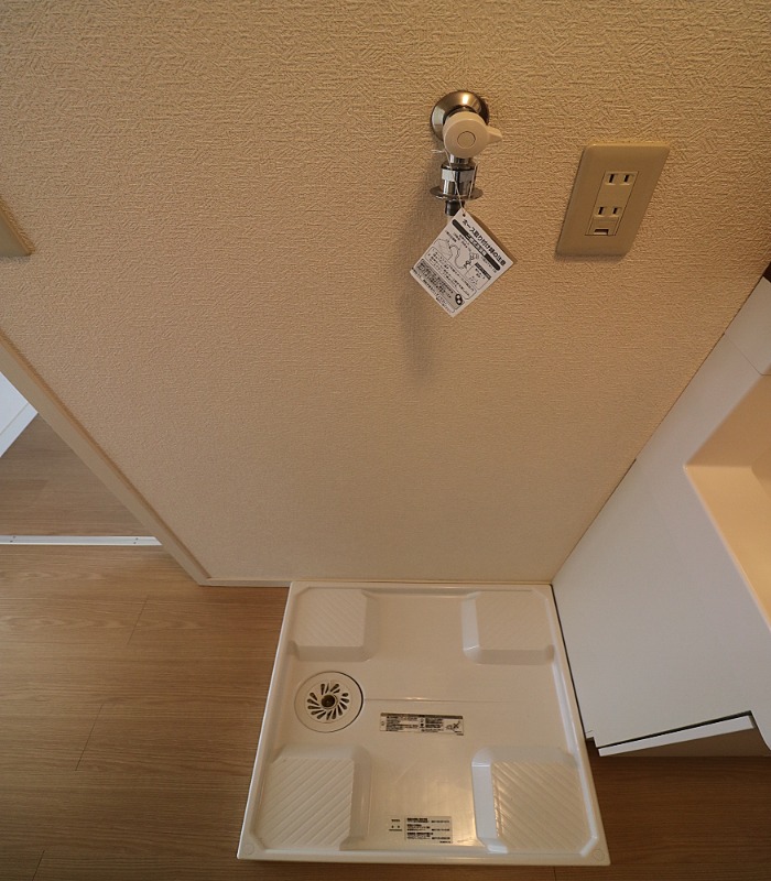 もちろん室内洗濯機置場です。