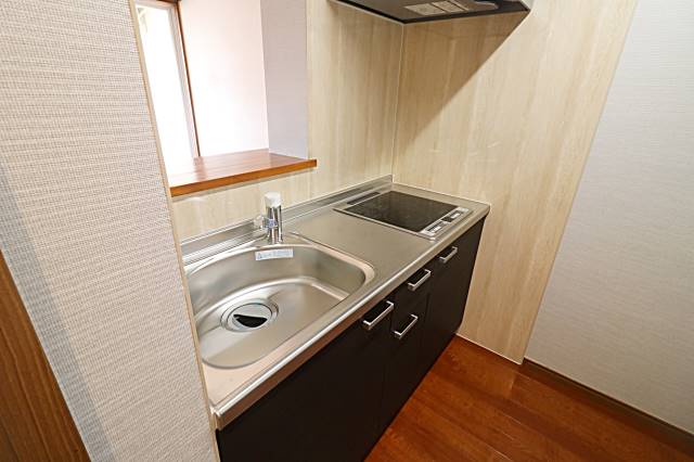 IHクッキングヒーター付きシステムキッチンです