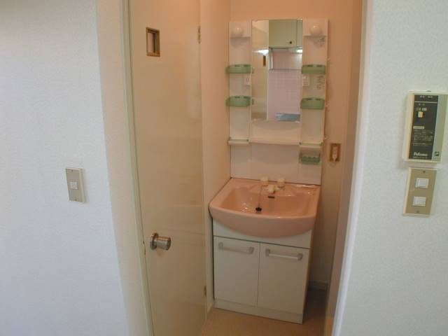 朝の支度はこちらで