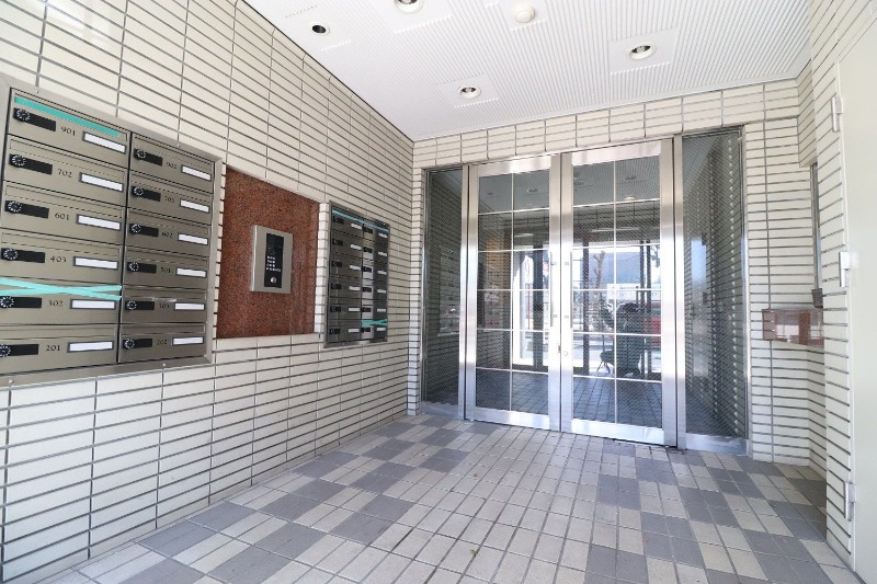 オートロック付きで安心です