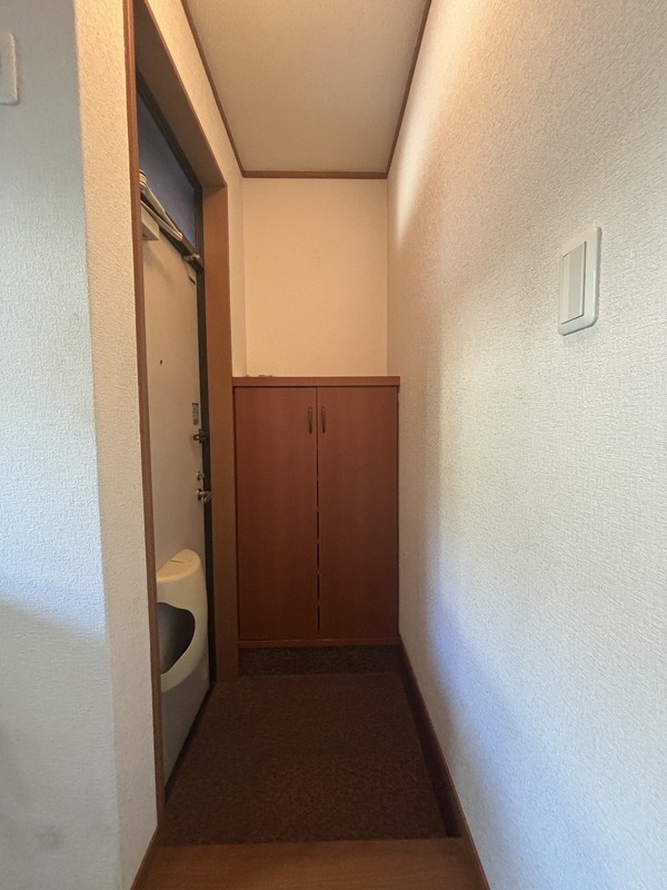 落ち着いた雰囲気の玄関です